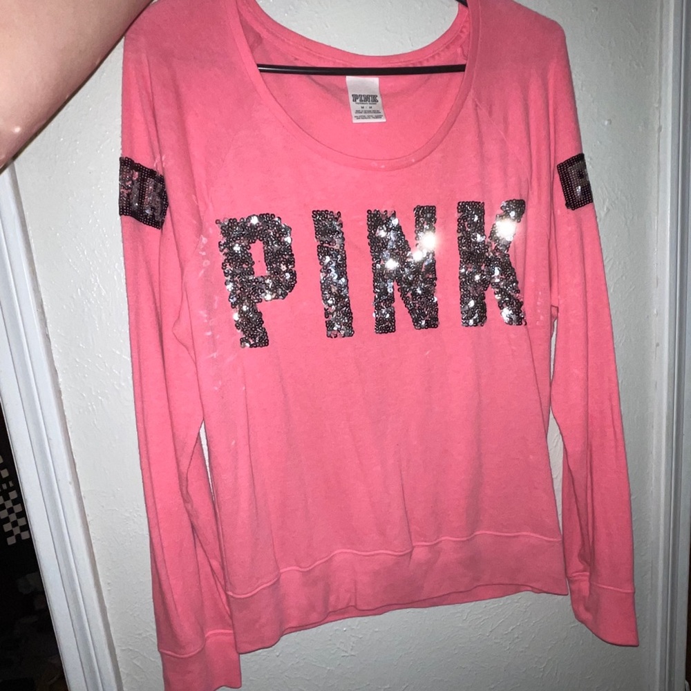 Sequin longsleeve shirt